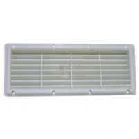 Grilles à encastrer plastique avec moustiquaire